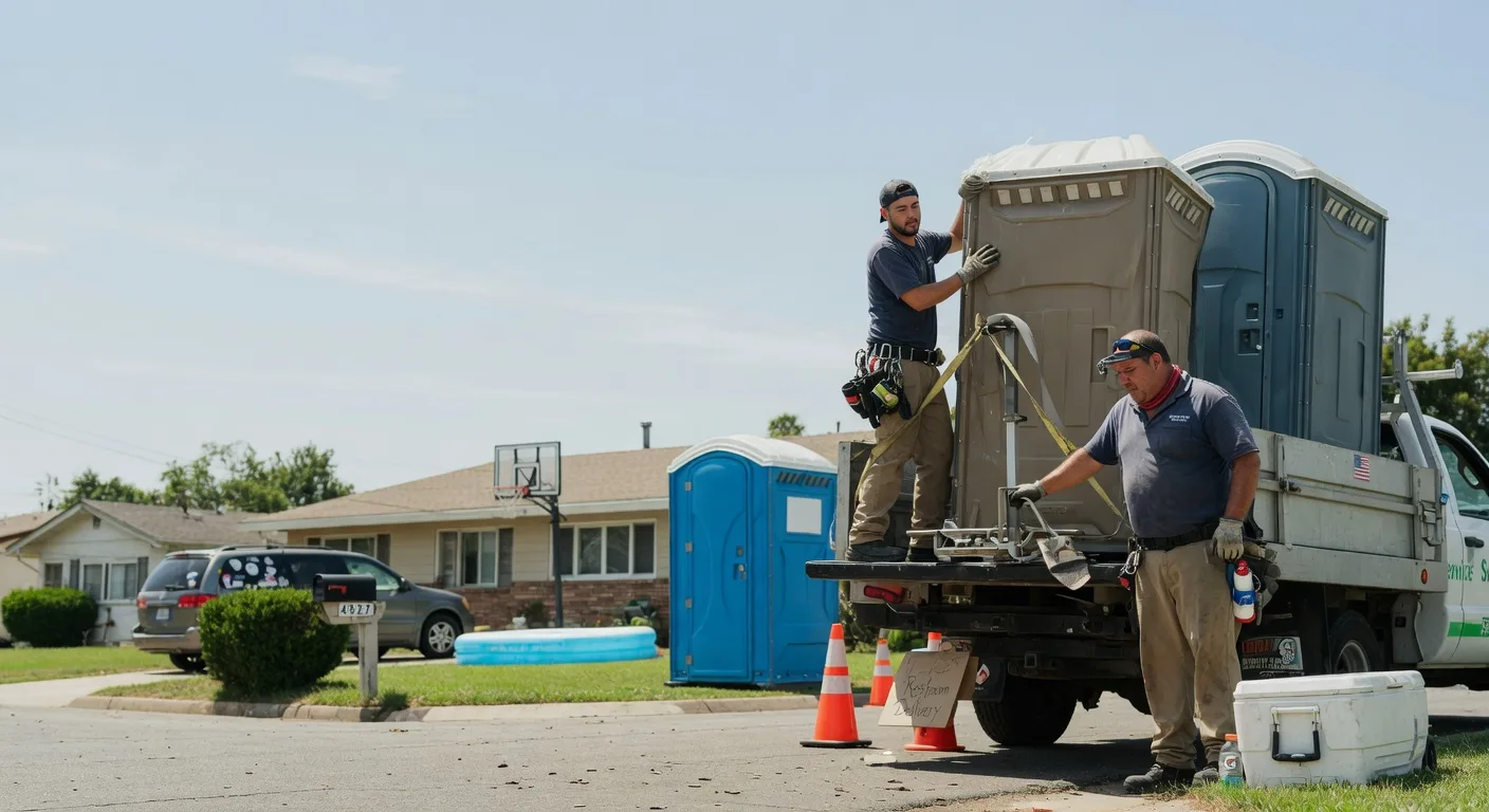 Porta Potty Rental in Six Mile Run, PA near me